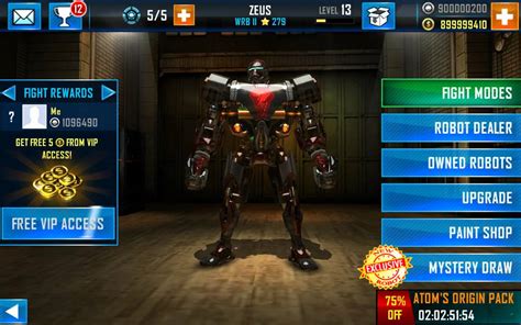 real steel world robot boxing mod apk old version|real steel wrb unlimited money apk.